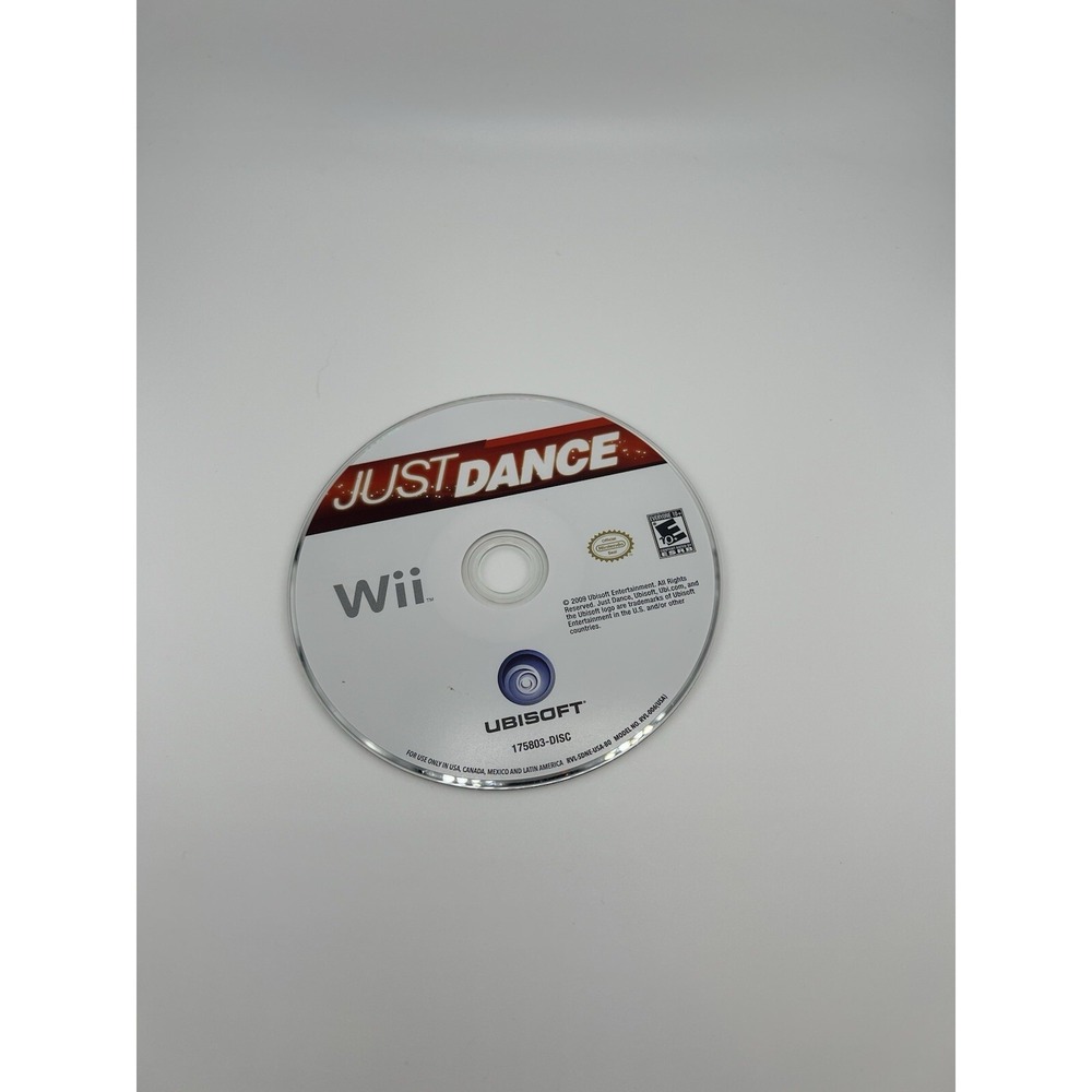 Just Dance (2009) for Nintendo Wii Disc Only Tested